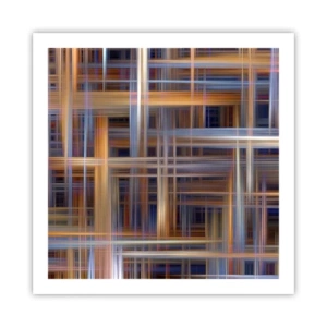 Poszter - Fényből szőtt - 60x60 cm