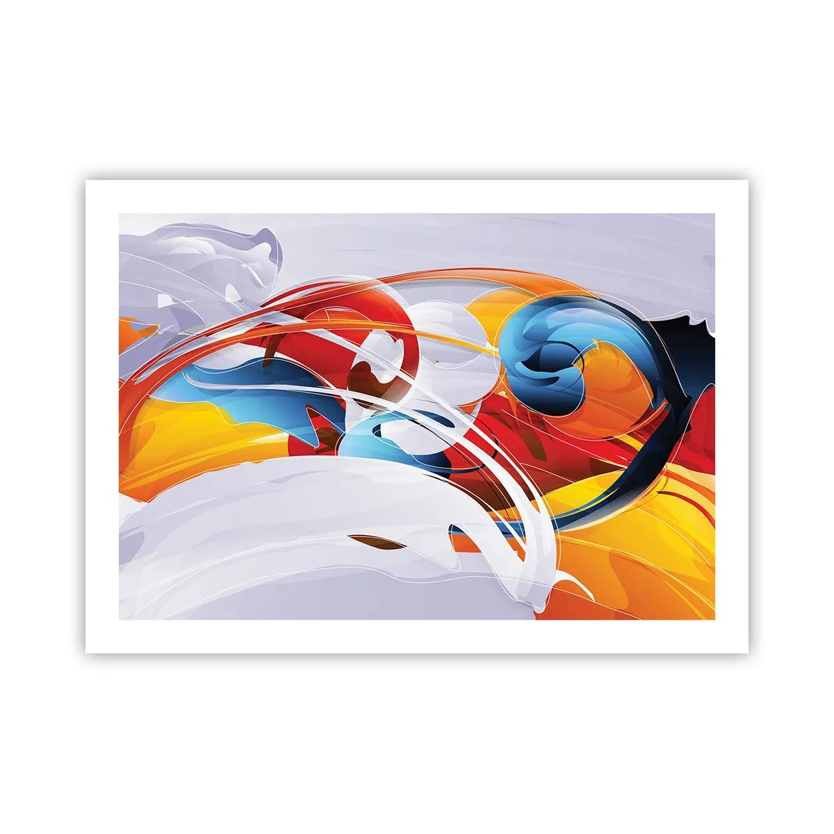 Poszter - Az elemek tánca - 70x50 cm