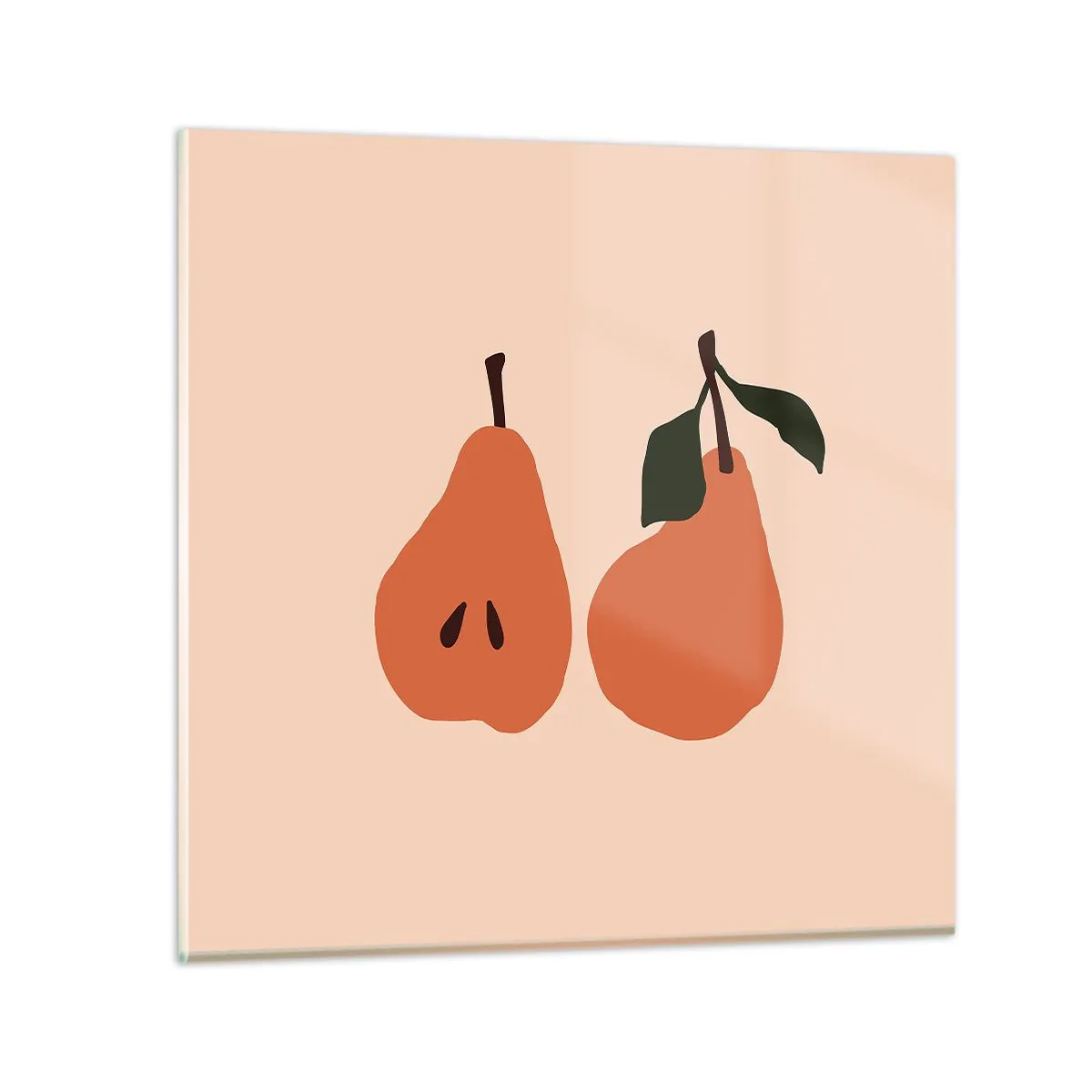 Üveg kép - Maga az édesség - 30x30 cm
