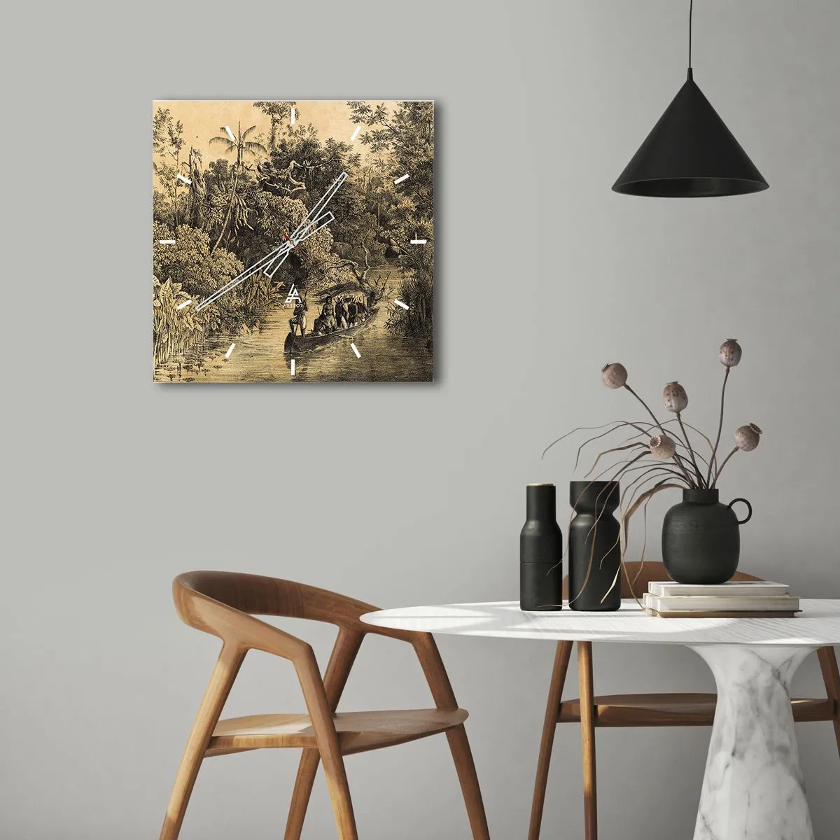 Falióra, Óra - Expedíció a forráshoz - 40x40 cm