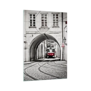 Üveg kép - A város labirintusán keresztül - 70x100 cm