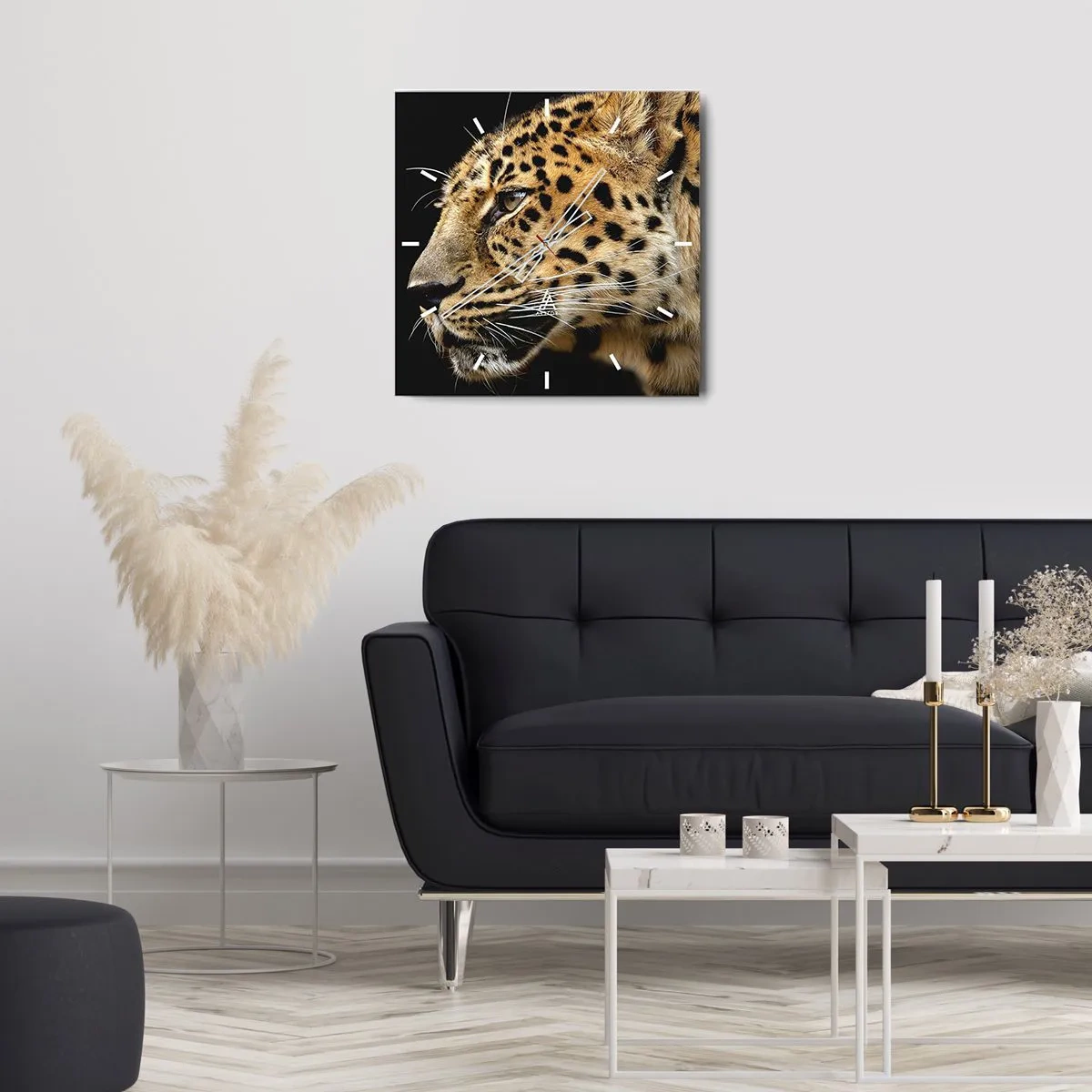 Falióra, Óra - Nyugodt, koncentrált, kész - 40x40 cm