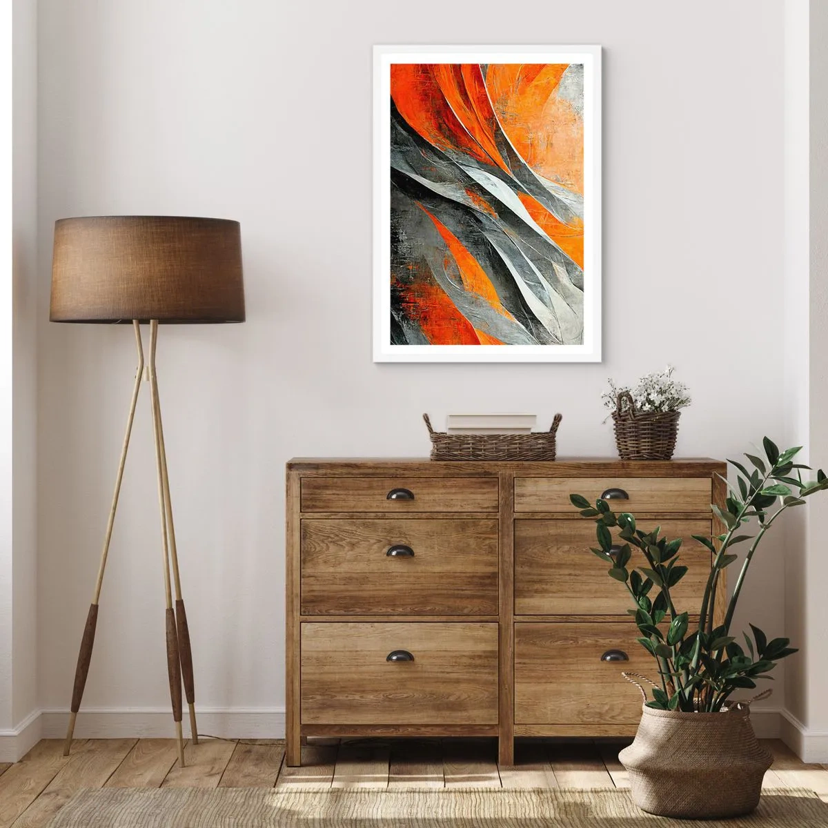 Poszter fekete keretben - Hőség és hideg - 70x100 cm