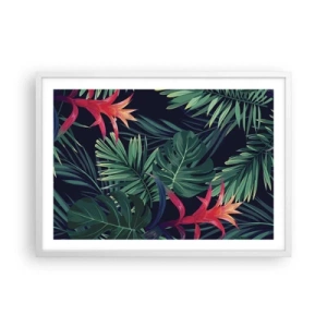 Poszter fekete keretben - Zölden égni - 70x50 cm