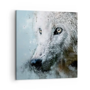 Vászonkép - Ismerd meg a farkas lelkét - 50x50 cm