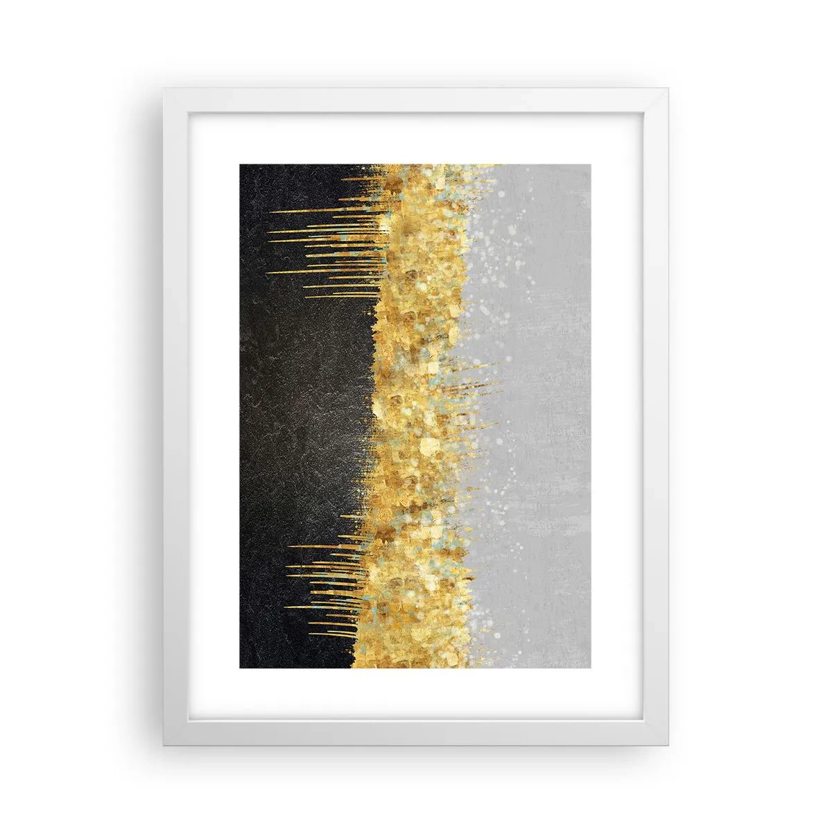 Poszter fekete keretben - Befelé és felfelé - 30x40 cm