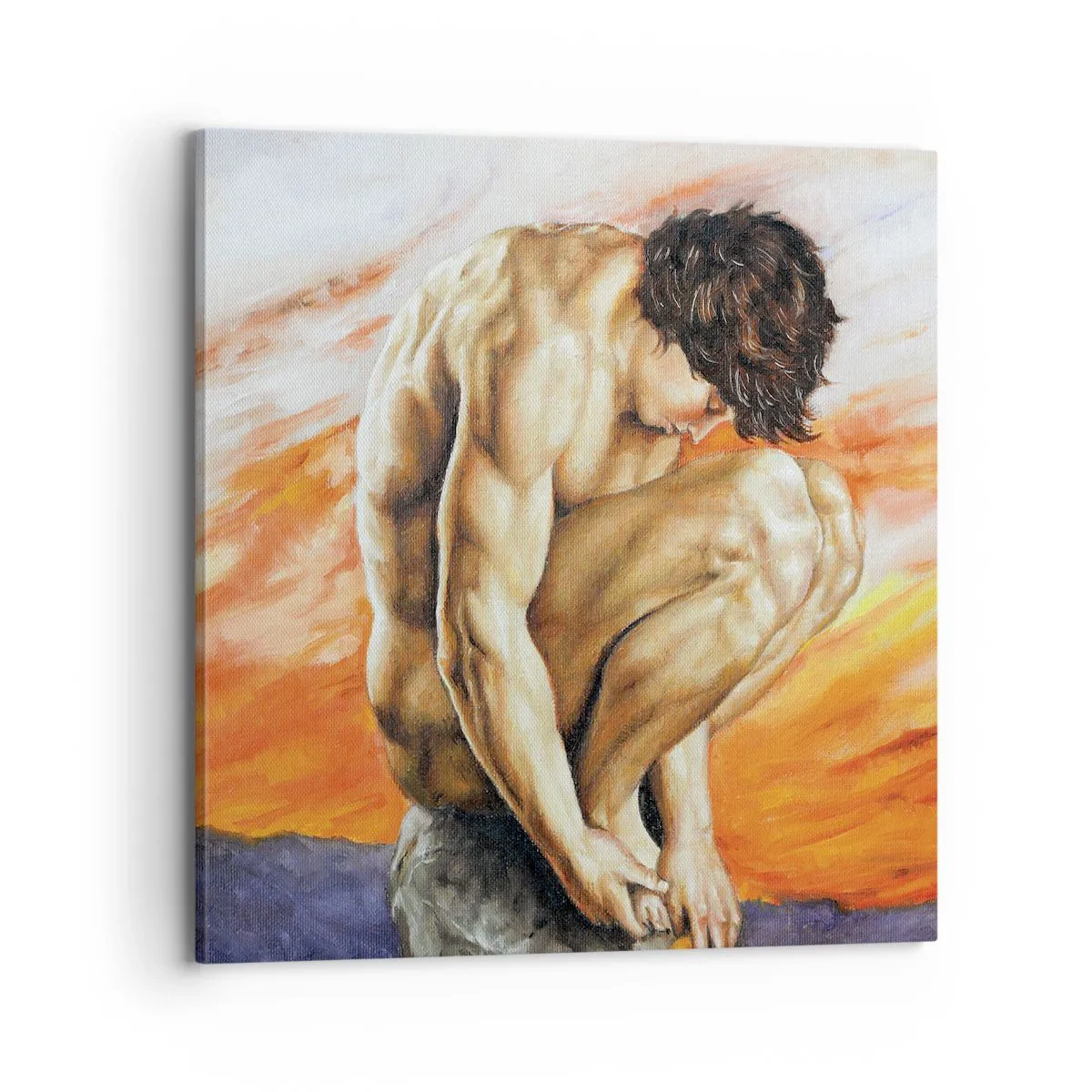 Vászonkép - Elmerülve önmagában - 70x70 cm