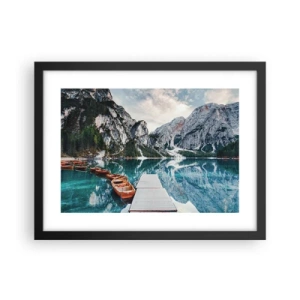 Poszter fehér keretben - Megmutatjuk a szépséget - 40x30 cm