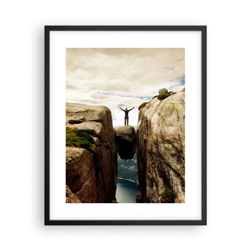 Poszter fehér keretben - Hogy vagyok ?! - 40x50 cm