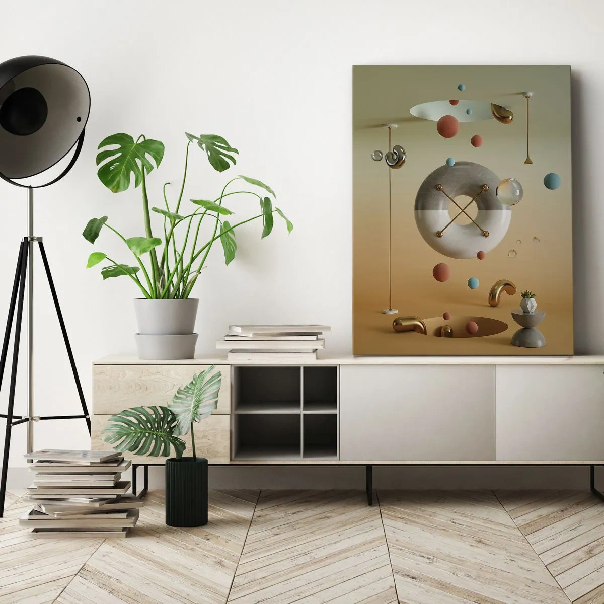 Vászonkép - Bármi megtörténhet - 50x70 cm