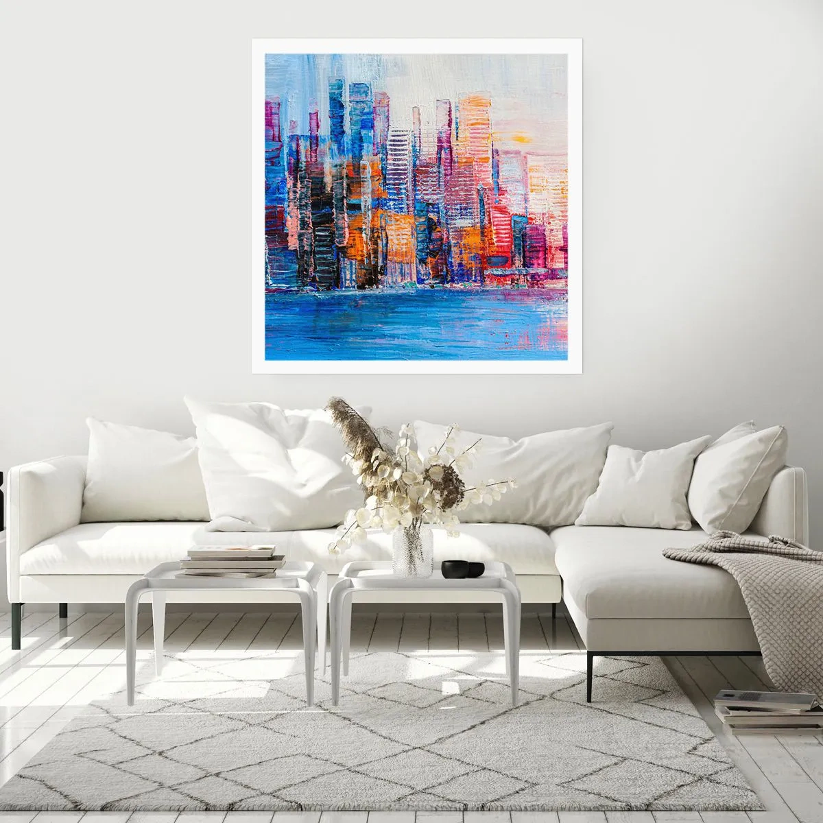 Poszter - Egy vidám metropolisz - 60x60 cm
