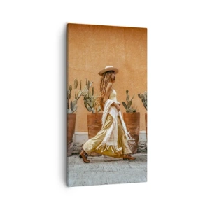 Vászonkép - Hippi stílusban - 55x100 cm