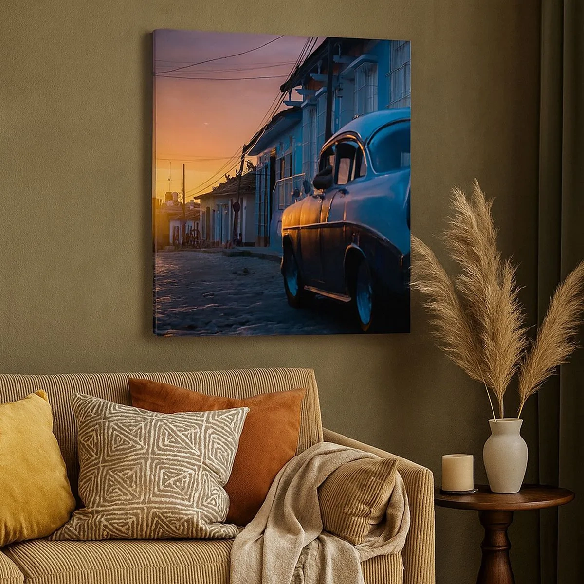 Vászonkép - Itt lassul az idő - 30x30 cm