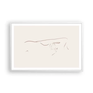 Poszter fekete keretben - A vágy alakja - 91x61 cm