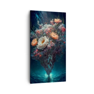 Vászonkép - Furcsa kert - 55x100 cm