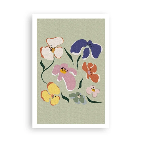 Poszter - Árvácskák egy testvérnek - 61x91 cm