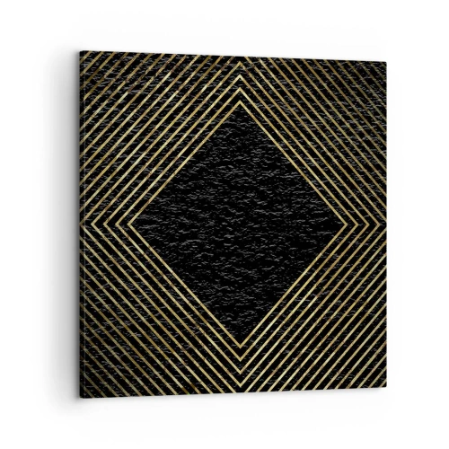 Vászonkép - Geometria glamour stílusban - 60x60 cm
