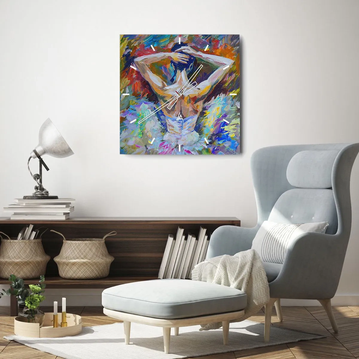 Falióra, Óra - Bármi lehet - 40x40 cm