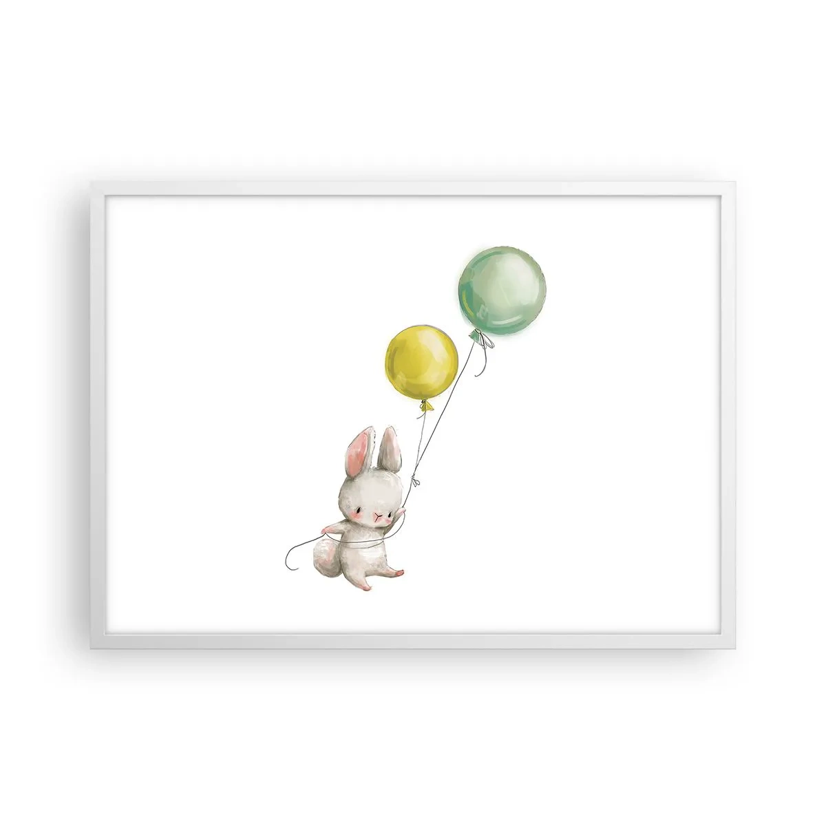 Poszter fekete keretben - Én is repülök! - 70x50 cm