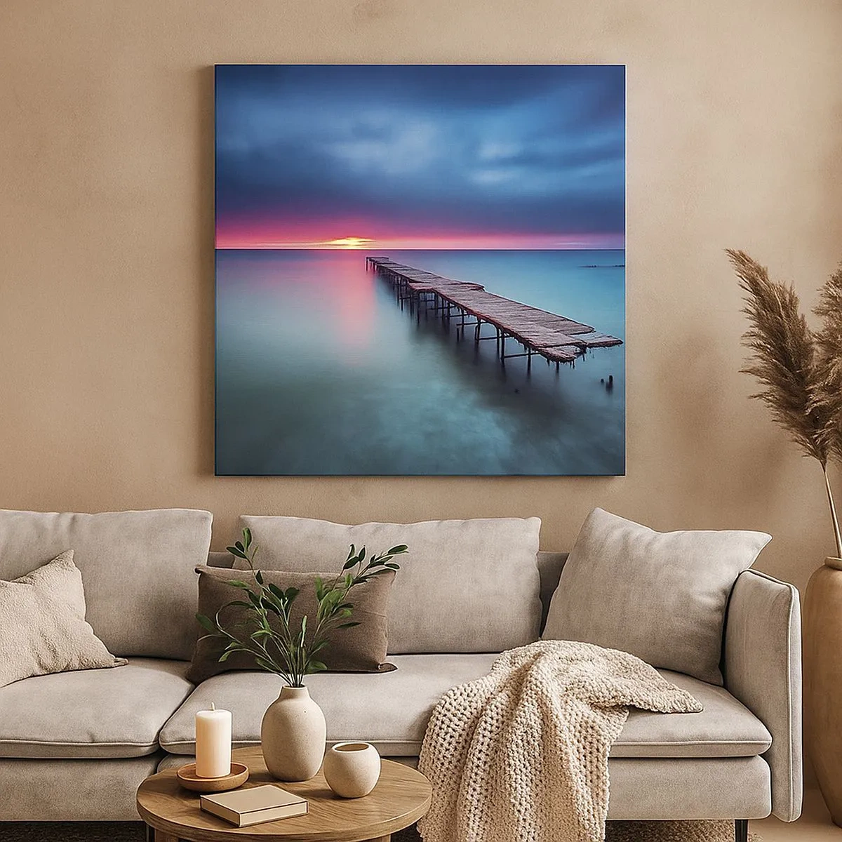 Vászonkép - Ég és föld között - 30x30 cm