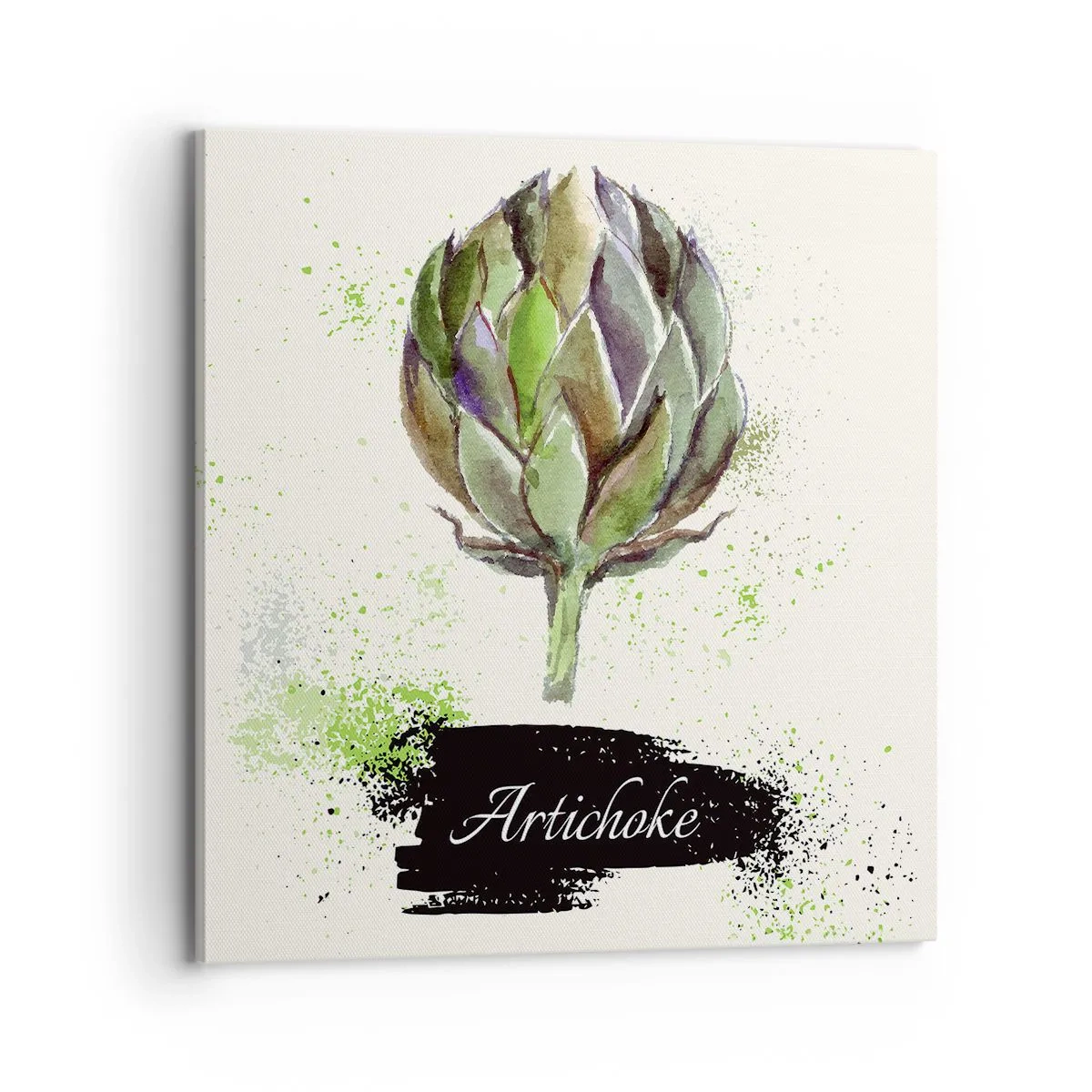 Vászonkép - Eviva zöldségek! - 70x70 cm