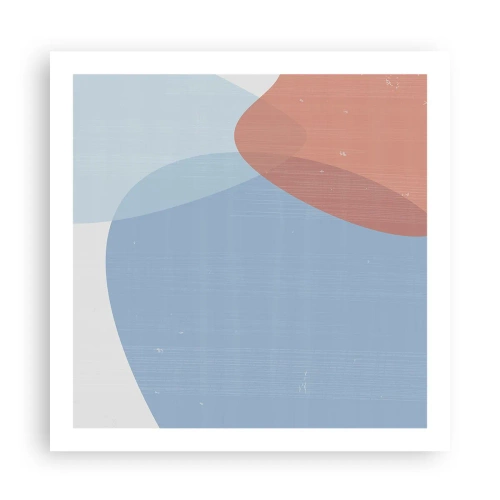 Poszter - Pasztell kapcsolatok - 60x60 cm