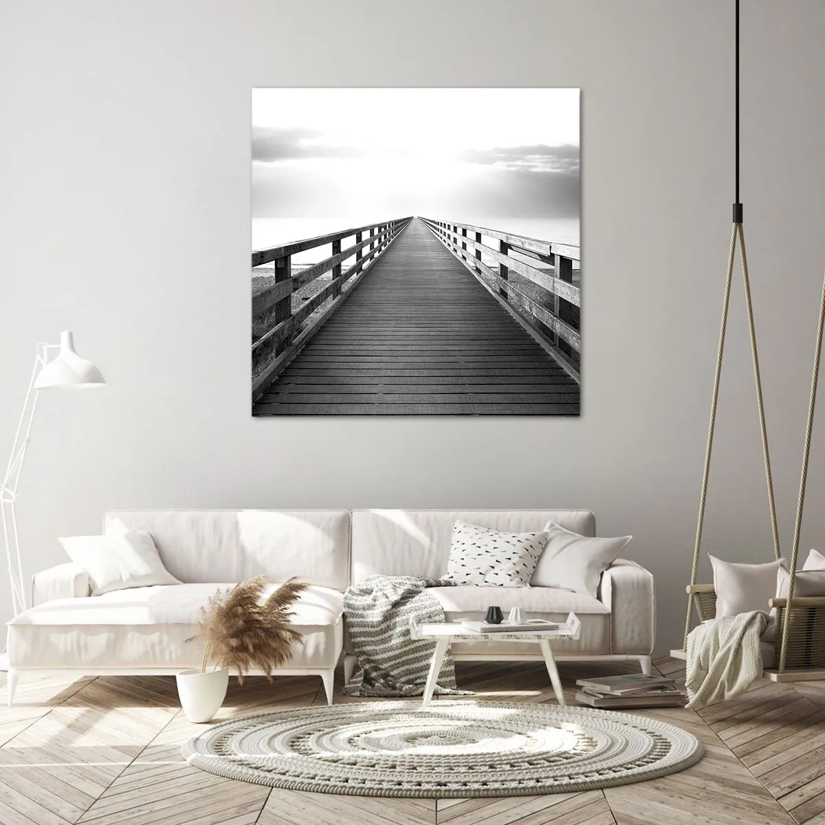 Vászonkép - A messzeségbe... - 70x70 cm