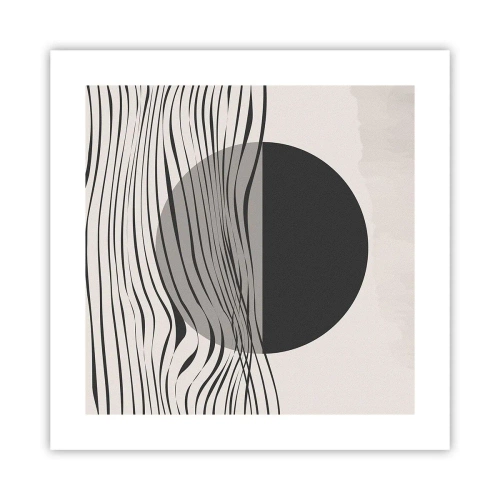 Poszter - A feles kompozíciója - 40x40 cm