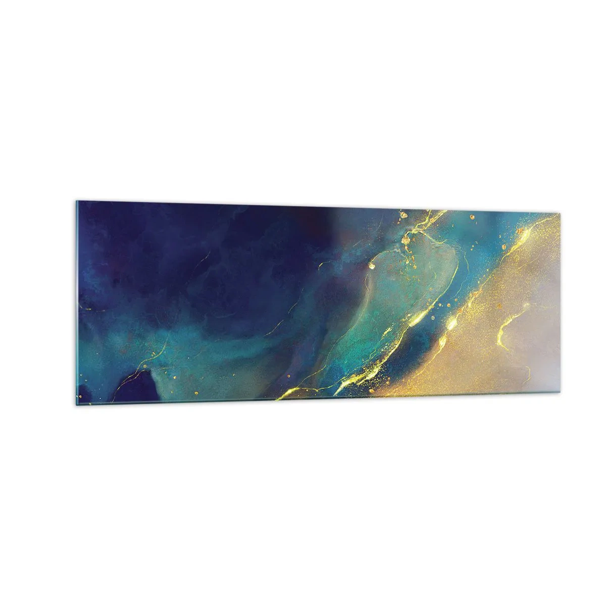 Üveg kép - Az arany lagúnaövezet - 140x50 cm