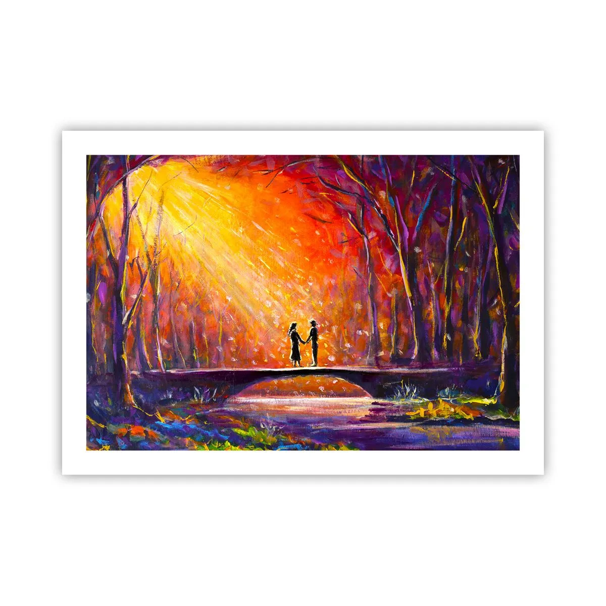 Poszter - Az ég is szereti őket - 70x50 cm