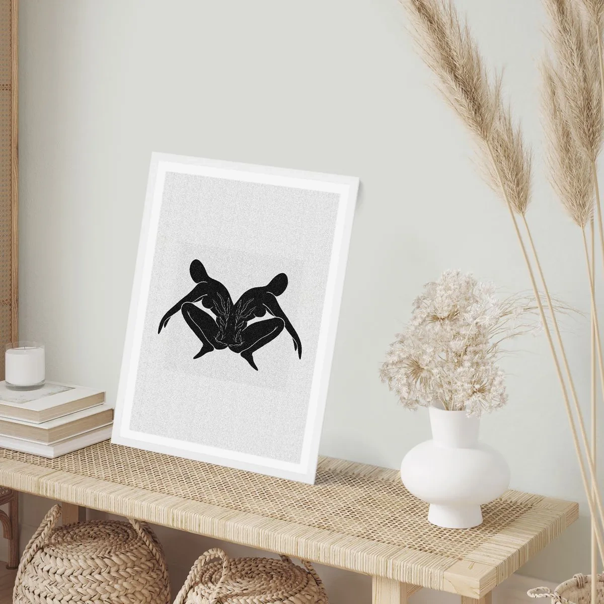Poszter fekete keretben - Egy közös lélek - 70x100 cm