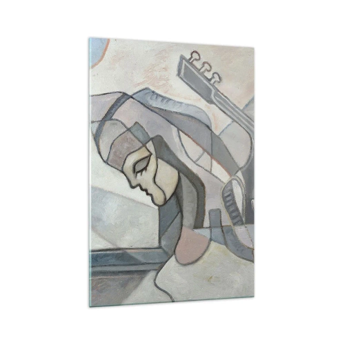 Üveg kép - A zene erejében - 70x100 cm