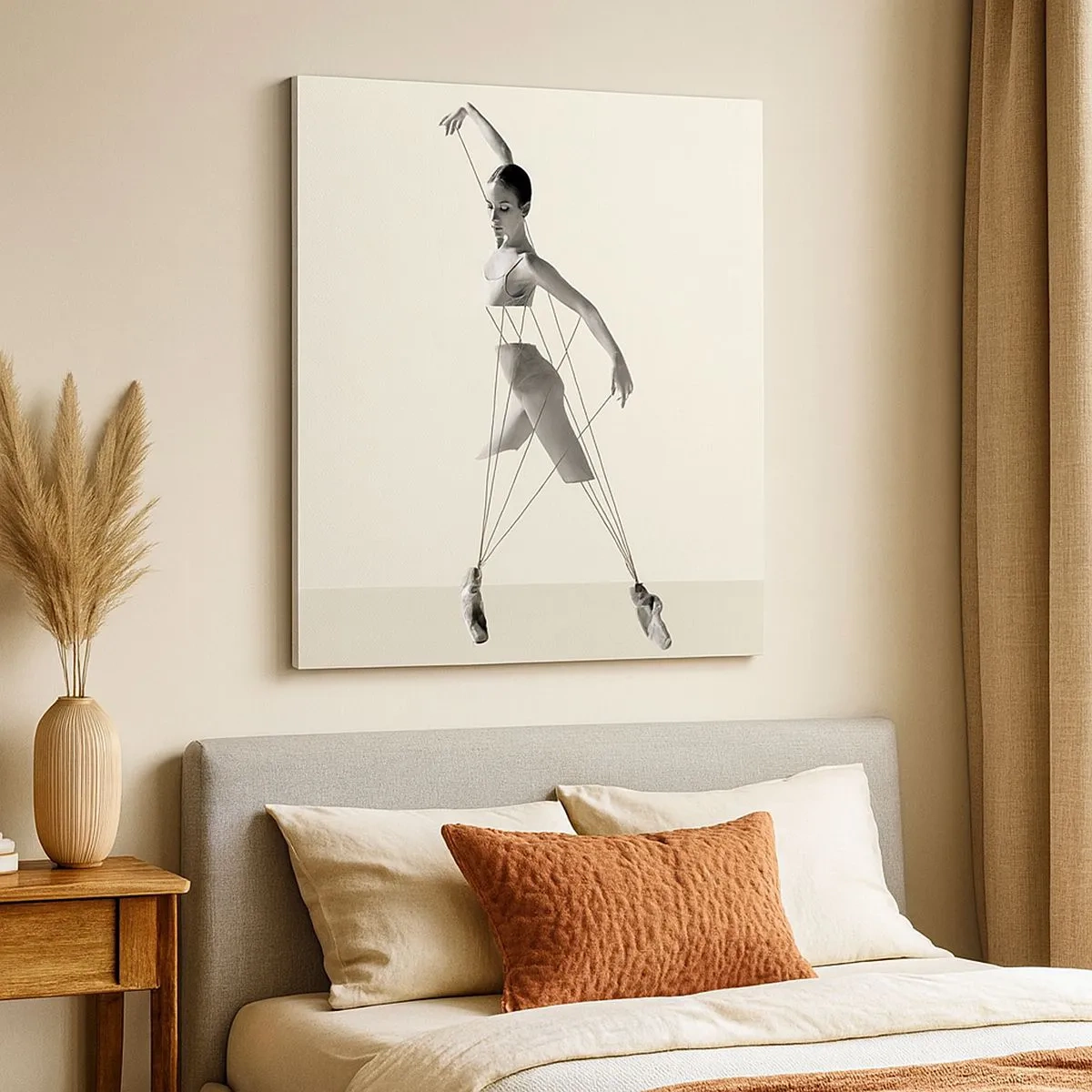 Vászonkép - A világ színházában - 30x30 cm