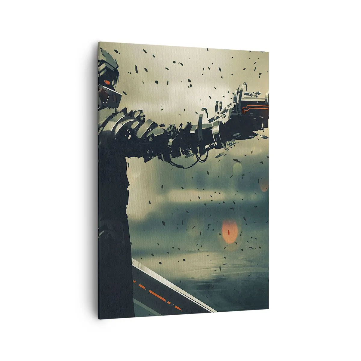 Vászonkép - Halálos fegyver – A saját Terminátor - 70x100 cm