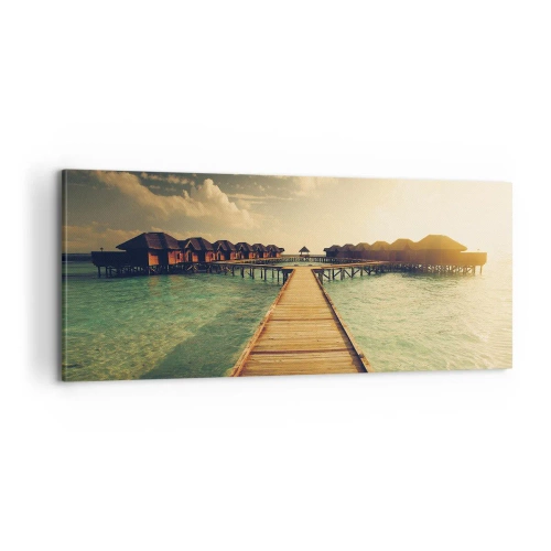 Vászonkép - Tiszteletteljes meghívás - 100x40 cm