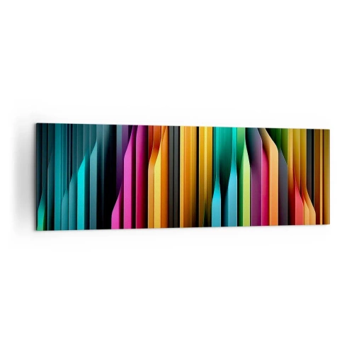 Vászonkép - Fényorgonák - 160x50 cm