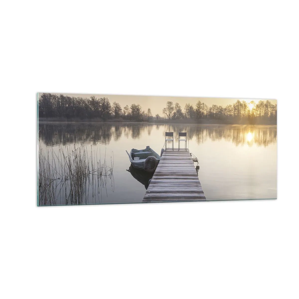 Üveg kép - Egy kis idő múlva visszajövök - 100x40 cm