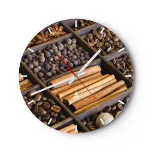 Falióra, Óra - Az aromák kincsesbányája - 40x40 cm