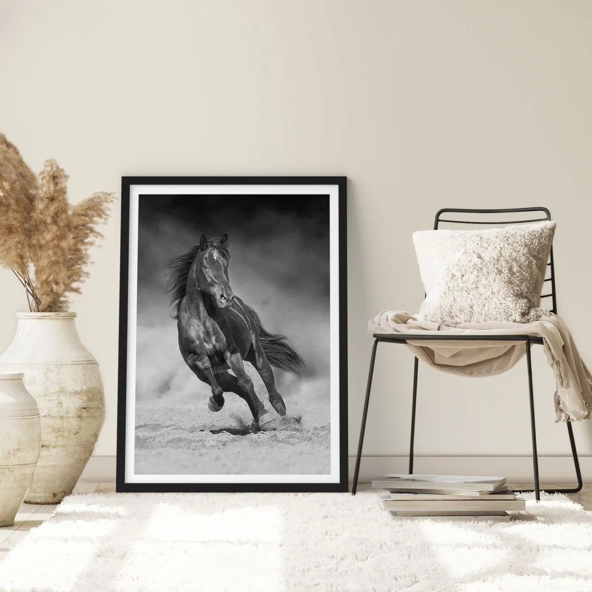 Poszter fehér keretben - Az emírhez méltó - 70x100 cm