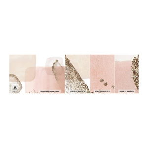 Fotótapéta Minta Standard Eco - Egy pillantás a színeken keresztül - Absztrakció, Darab, Modern minta - 100x30 cm