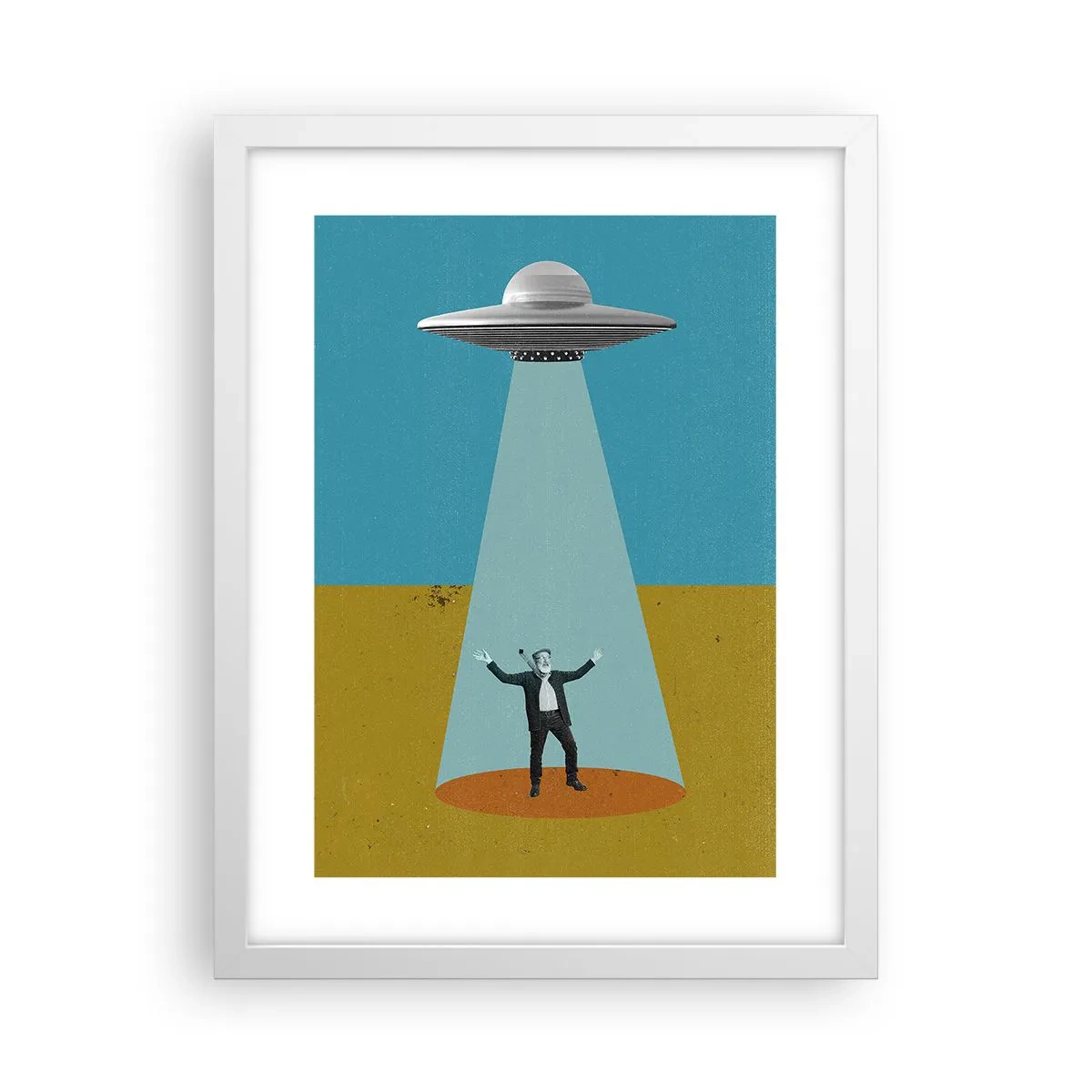 Poszter fekete keretben - Közeli találkozás - 30x40 cm