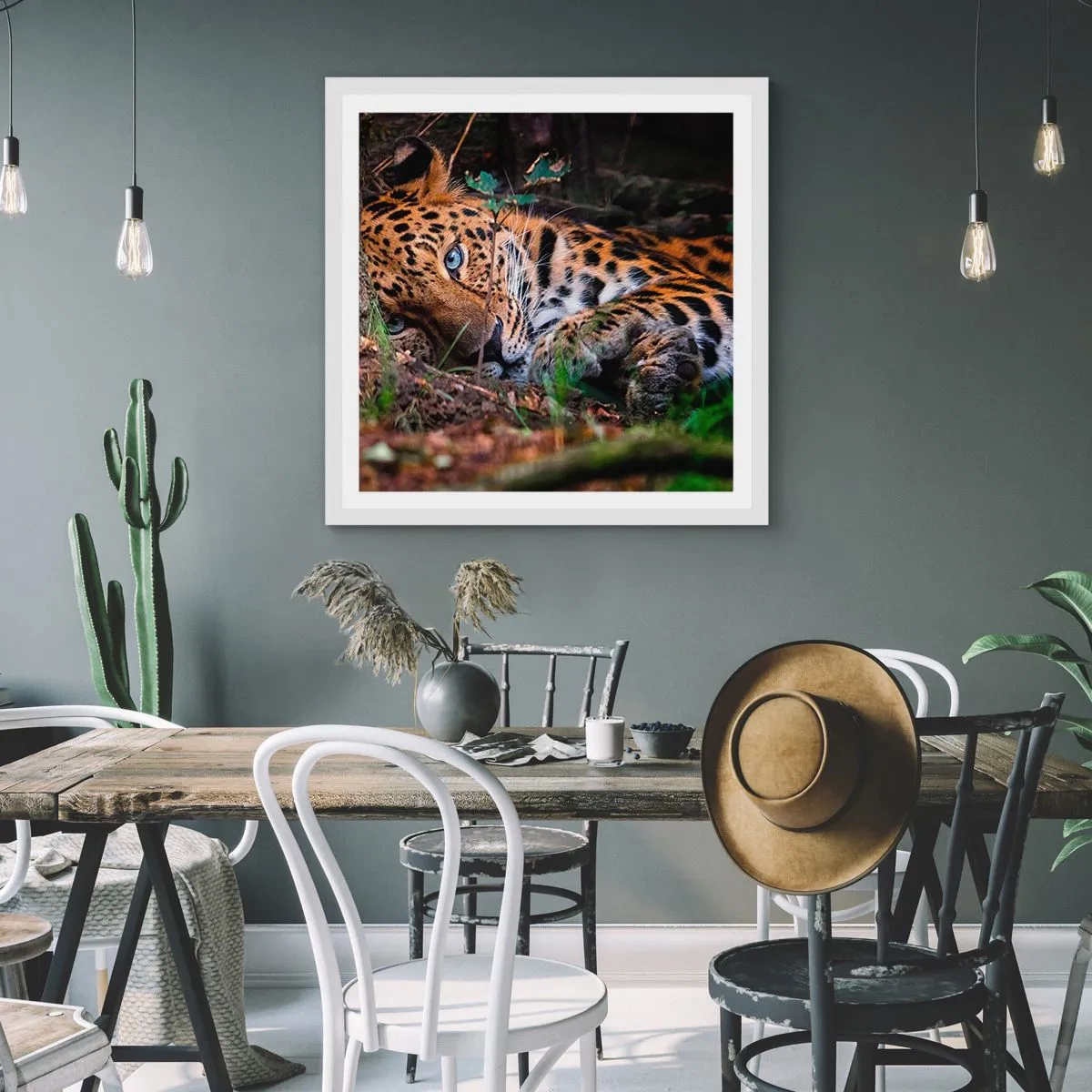 Poszter fekete keretben - Bízz bennem - 30x30 cm