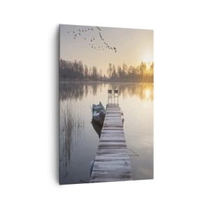 Vászonkép - Egy kis idő múlva visszajövök - 80x120 cm