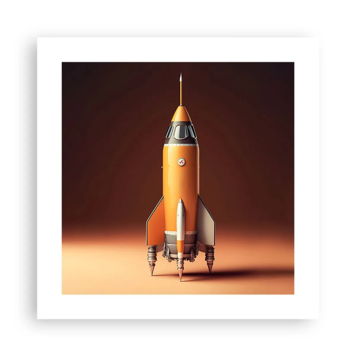 Poszter - Egy álommal kezdődik - 40x40 cm