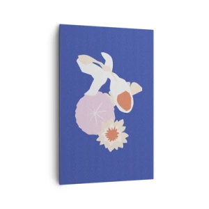 Vászonkép - Virágok és bimbók kompozíciója - 80x120 cm