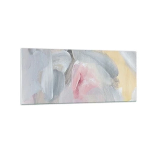 Üveg kép - Egy pasztell világban - 120x50 cm