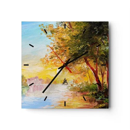 Falióra, Óra - Et in Arcadia ego - 30x30 cm