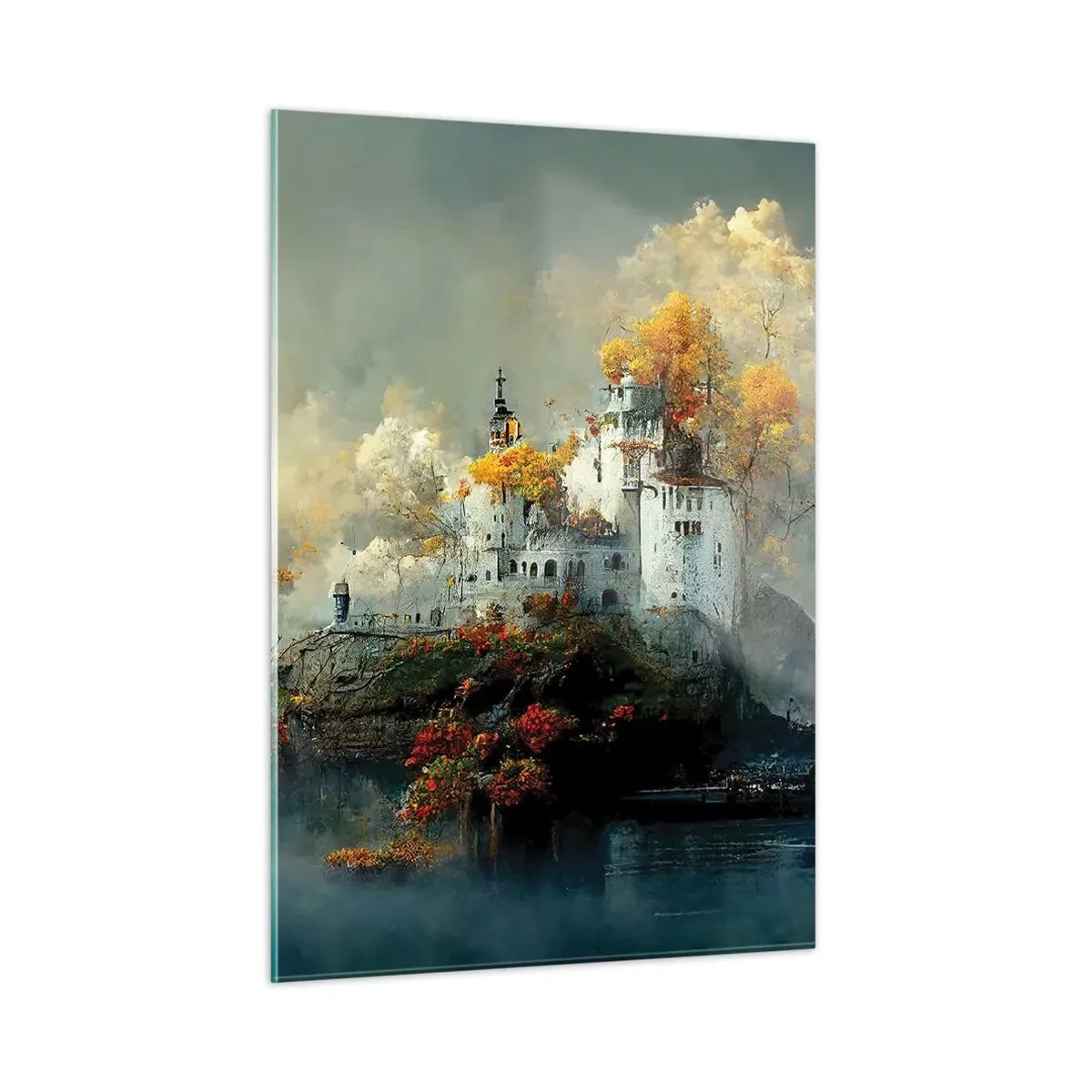 Üveg kép - Egy romantikus történet kezdete - 50x70 cm