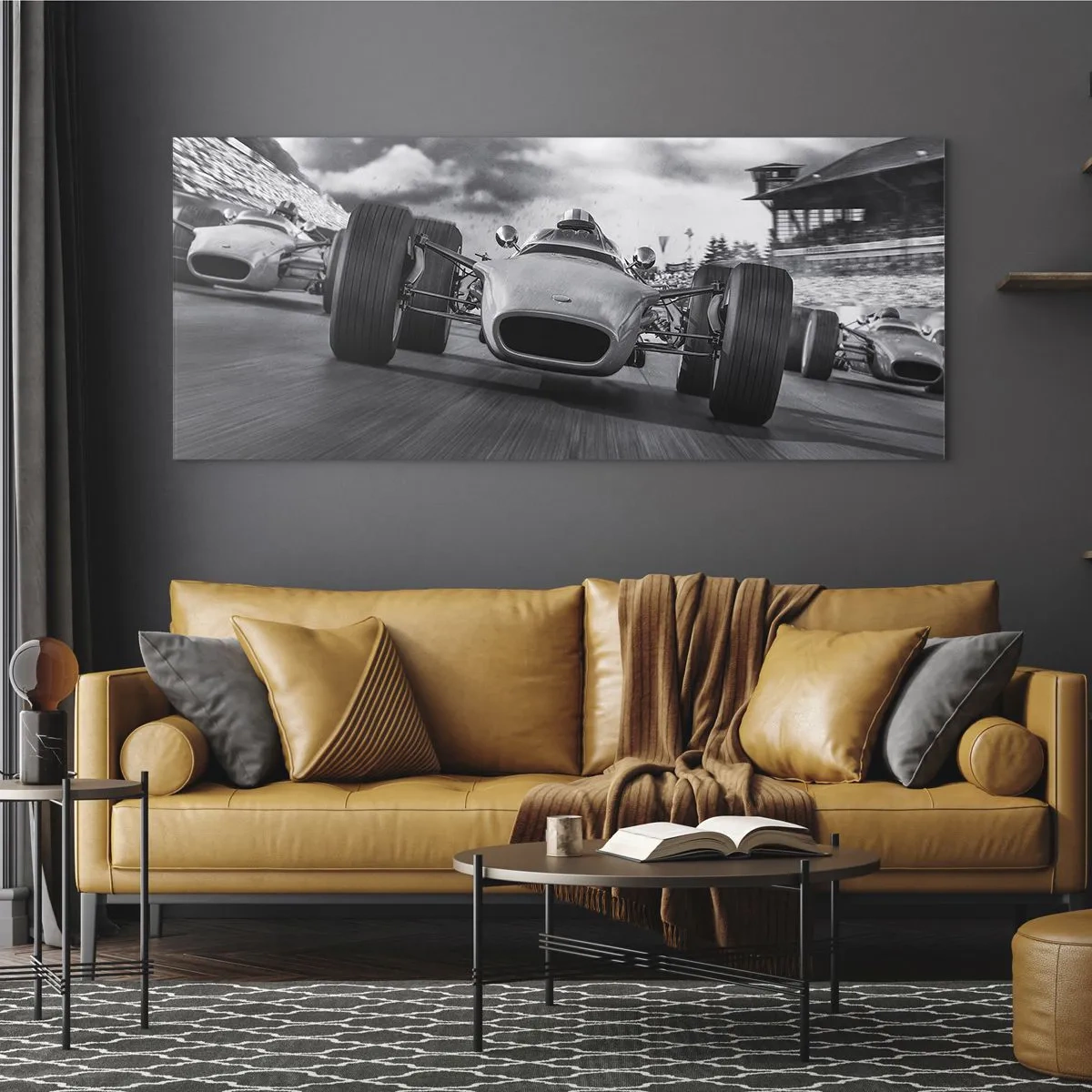 Üveg kép - Van erő! - 120x50 cm