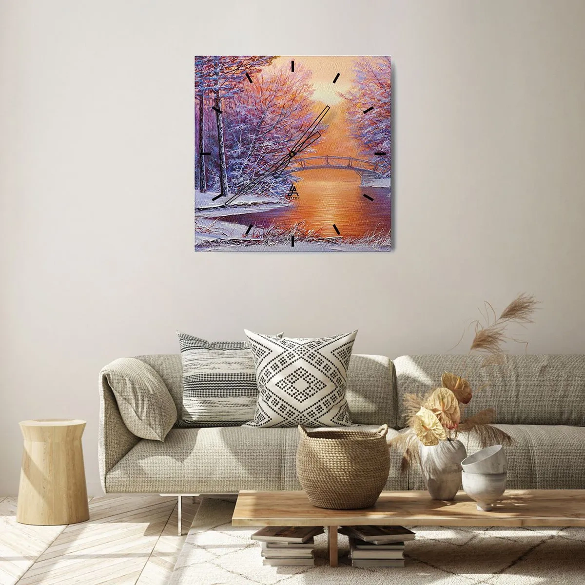 Falióra, Óra - Találkozzunk itt - 40x40 cm